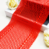 Professional Lace Manufacturer High Quality 19.5cm Stretch White Floral Lace Trim for Women 5034#