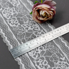 Professional Lace Manufacturer High Quality15cm Stretch White Floral Lace Trim for Women6621#