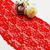 manufacturers supply 18.5cm wide warp knitted white lace underwear clothing accessories DIY wedding dress stretch lace 7091-18#