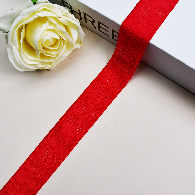 Elastic Lace 2.6CM Fashion 3D Nylon Spandex Stretch White Floral Lace Trim SF255#