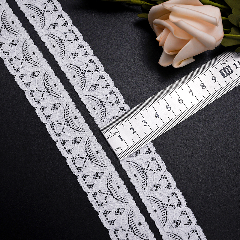 2.5CM Skirt Lace Women'S Small Hem Underwear Accessories Nylon Elastic Lace 1766#