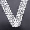 High Quality Stretch Nylon Lace Trim 2.8cm Nylon Lace Fabric Nylon Spandex Lace for Bra And Underwear Wedding Decoration 106132#