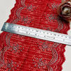 Professional Lace Manufacturer High Quality 17cm Stretch White Floral Lace Trim for Women E010#