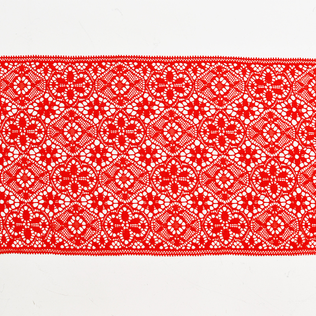 17.5cm Beautiful Lace Stretch Floral Lingerie Headband Elastic Diy Lace 6078#