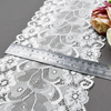 Professional Lace Manufacturer High Quality16.5cm Stretch White Floral Lace Trim for Women59017#