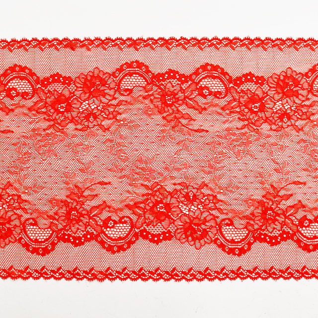 23.5cm Beautiful Lace Stretch Floral Lingerie Headband Elastic Diy Lace 9040#