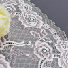 Professional Lace Manufacturer High Quality 19.5cm Stretch White Floral Lace Trim for Women A040#