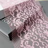 Professional Lace Manufacturer High Quality23cm Stretch White Floral Lace Trim for Women416109#