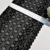Professional Lace Manufacturer High Quality 19cm Stretch White Floral Lace Trim for Women 1311A#
