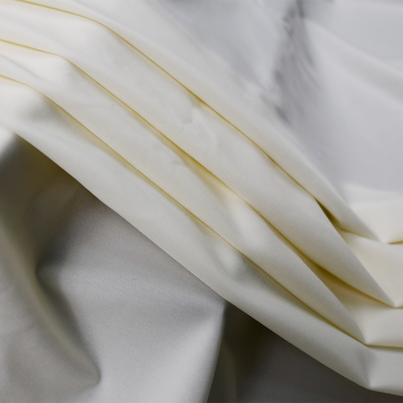 Double Sided 49%Nylon 51%Spandex 4 Way Stretch Textile Fabric for Sleepwear Dresses