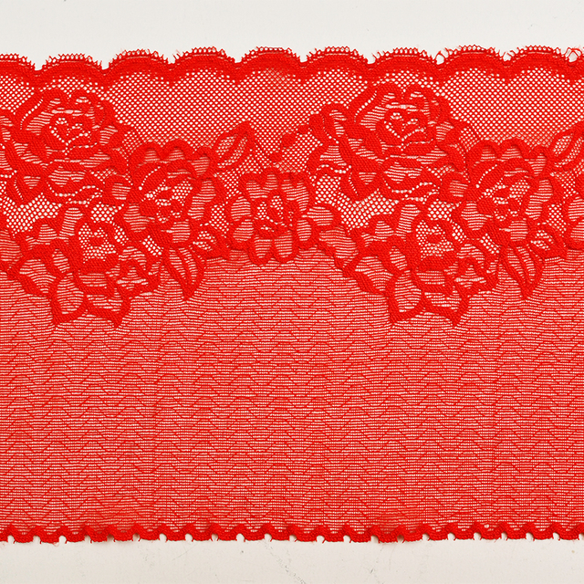 19cm Beautiful Lace Stretch Floral Lingerie Headband Elastic Diy Lace 8833#