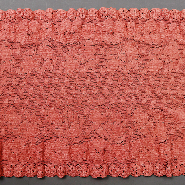 27cm Beautiful Lace Stretch Floral Lingerie Headband Elastic Diy Lace 8012#