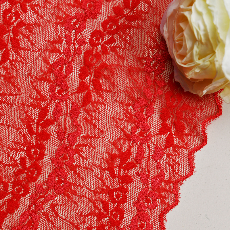 22cm Beautiful Lace Stretch Floral Lingerie Headband Elastic Diy Lace 6600#