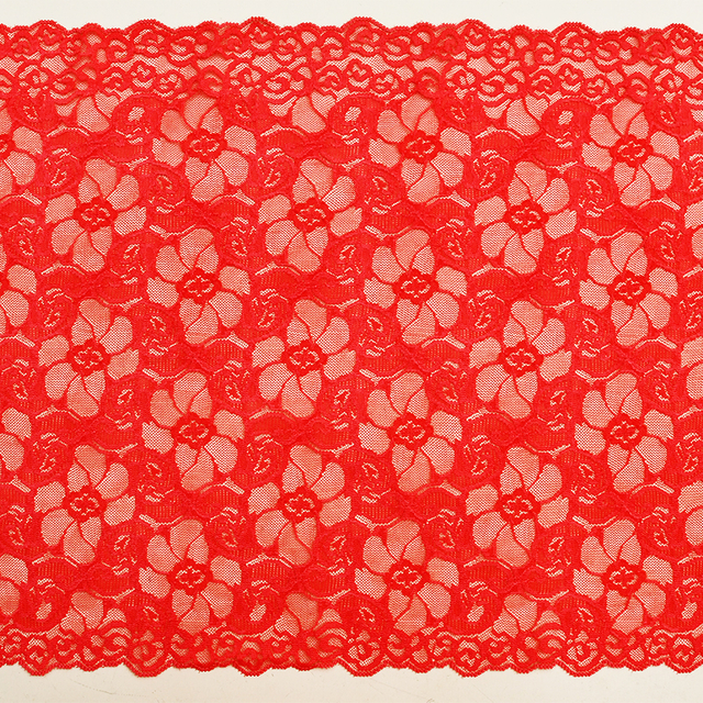 27cm Beautiful Lace Stretch Floral Lingerie Headband Elastic Diy Lace 17146#