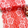 Professional Lace Manufacturer High Quality 13cm Stretch White Floral Lace Trim for Women 59177#