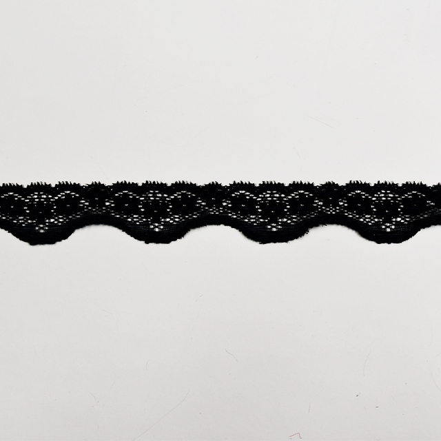 High Quality Stretch Nylon Lace Trim 2.7cm Nylon Lace Fabric Nylon Spandex Lace for Bra And Underwear Wedding Decoration 106670#