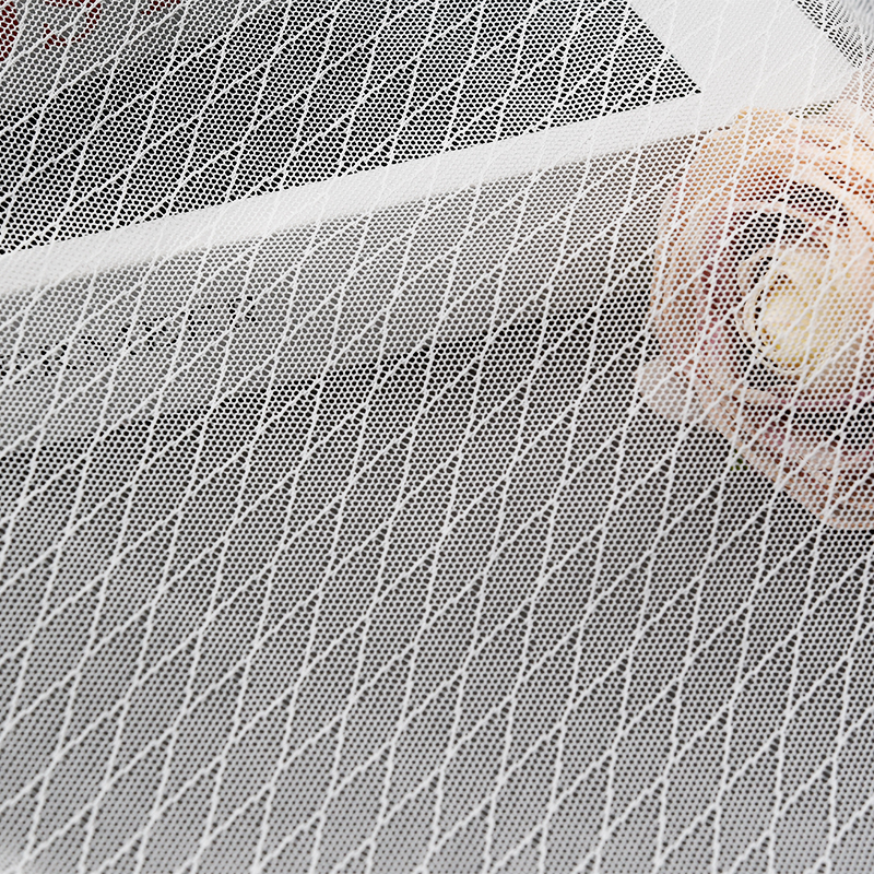 Wholesale two-color knitted elastic lace fabric women's dress 41103#