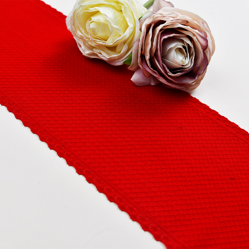 Professional Lace Manufacturer High Quality 11.5cm Stretch White Floral Lace Trim for Women 5292#