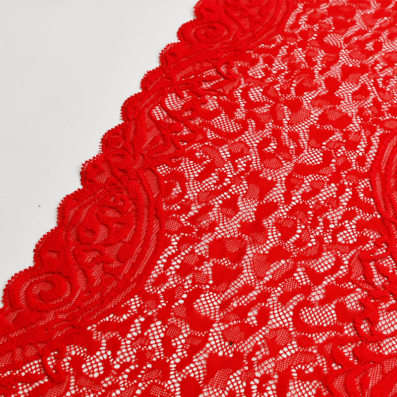 Ready Stock Lace High Quality 19cm Women's Elastic Floral Lace Trim 5362#