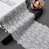  Elegant Mesh Elastic Lace Trim 15.5cm Spandex Lace Fabric Elastic Lace Women's Dress Underwear Bra 409#