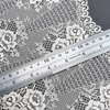Professional Lace Manufacturer High Quality 18.5cm Stretch White Floral Lace Trim for Women 4082#