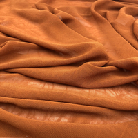 Hot-Selling Fashion Dress Clothing Plain Dyed Pure Chiffon Fabric for Women