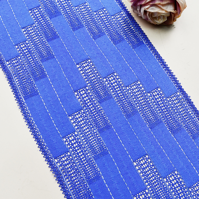 18.5cm Beautiful Lace Stretch Floral Lingerie Headband Elastic Diy Lace 5921#