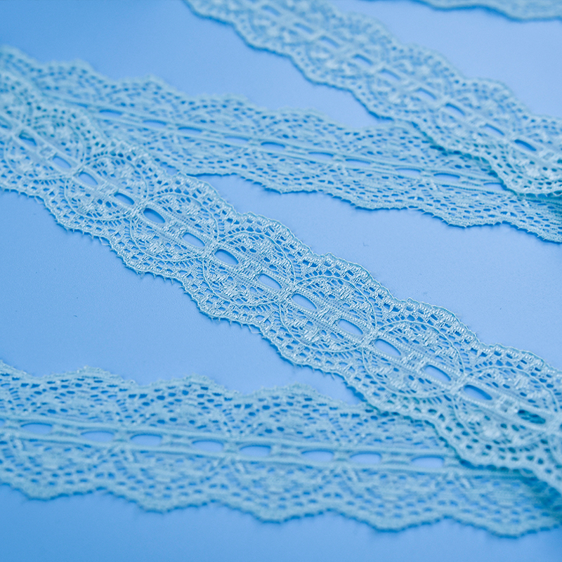 High Quality Stretch Nylon Lace Trim 3.5cm Nylon Lace Fabric Nylon Spandex Lace for Bra And Underwear Wedding Decoration 6708#