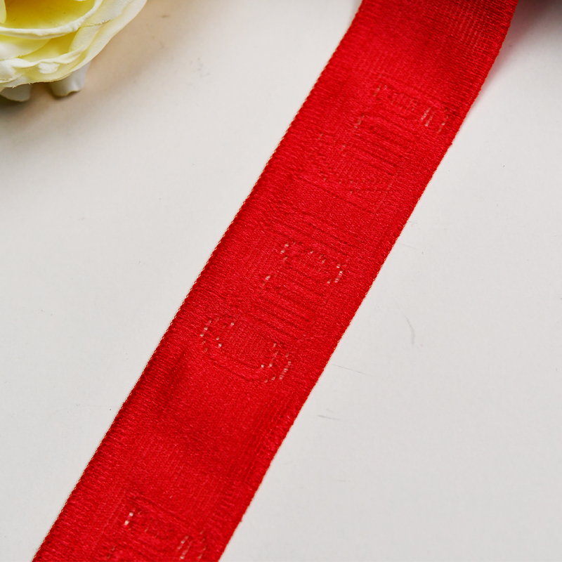 Elastic Lace 2.6CM Fashion 3D Nylon Spandex Stretch White Floral Lace Trim SF255#