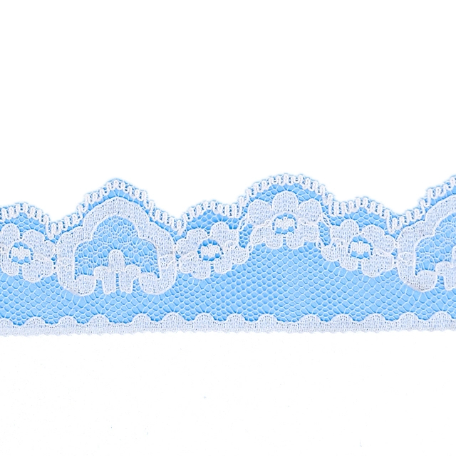 Nylon Elastic 3cm Floral Lace Decoration Wedding Decoration Clothing Lace 1813#