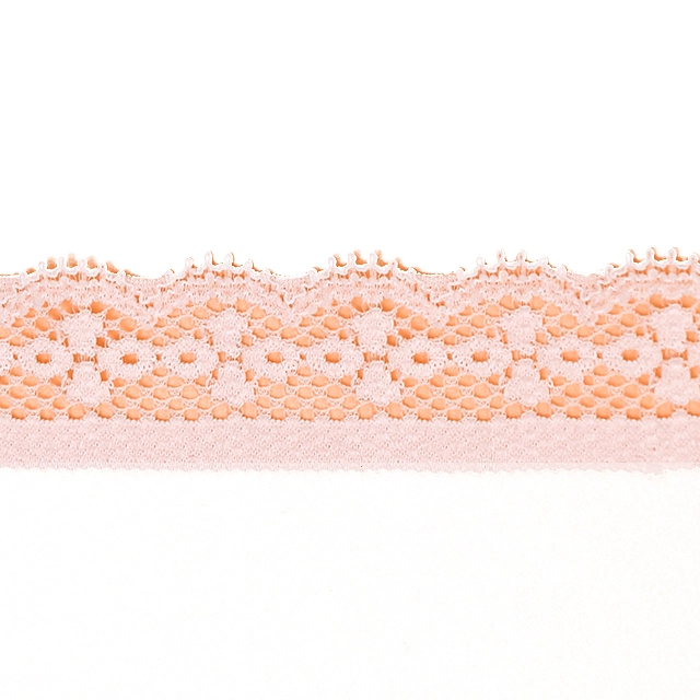 High Quality Stretch Nylon Lace Trim 2.3cm Nylon Lace Fabric Nylon Spandex Lace for Bra And Underwear Wedding Decoration 1060711#