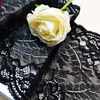 Elegant Mesh Elastic Lace Trim 22.5cm Spandex Lace Fabric Elastic Lace Women's Dress Underwear Bra 85146#