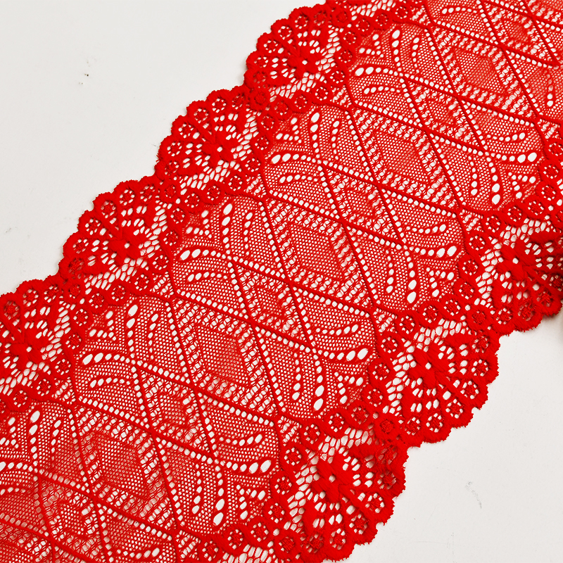 17cm Beautiful Lace Stretch Floral Lingerie Headband Elastic Diy Lace 6172#
