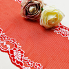 Professional Lace Manufacturer High Quality18cm Stretch White Floral Lace Trim for Women 206100#