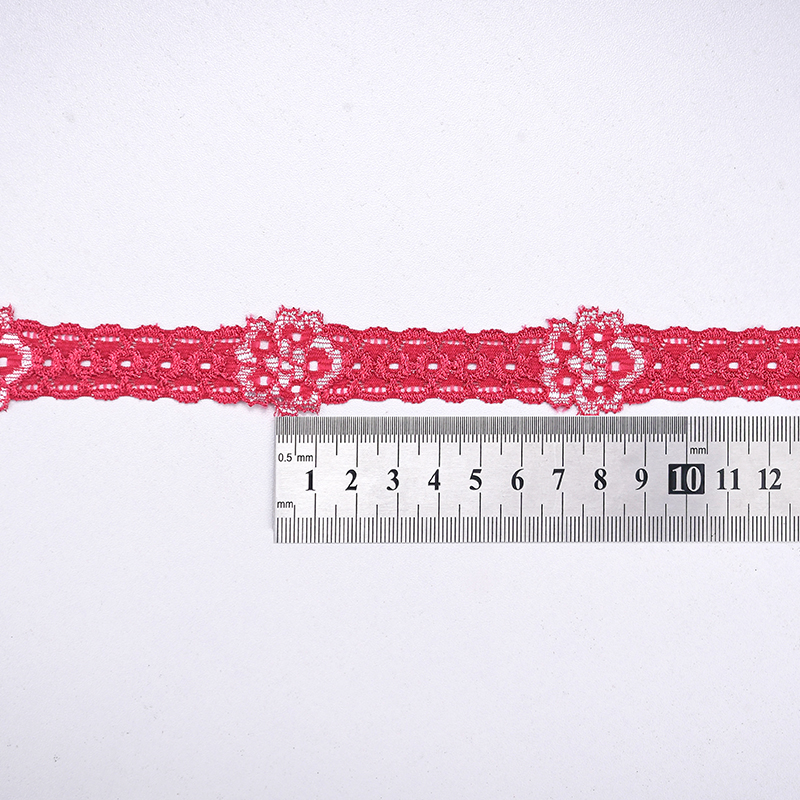 High Quality Stretch Nylon Lace Trim 3.5cm Nylon Lace Fabric Nylon Spandex Lace for Bra And Underwear Wedding Decoration 05084#