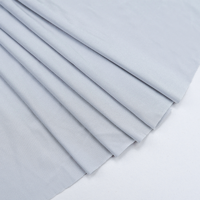 Double Sided 84%Nylon 16%Spandex 4 Way Stretch Textile Fabric for Sleepwear Dresses