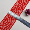 Best Selling Tricot 8.5Cm Wide Nylon Spandex Guipure Garniture Stretch Soft Lace Trim Trimming 4802#