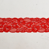 6.5cm Wholesale Bicolor knitted Elastic Lace Trim, nylon spandex stretch lace trim for women dress 6656#
