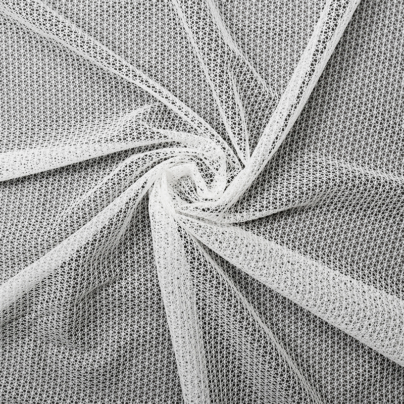 Wholesale two-color knitted elastic lace fabric women's dress 5532#