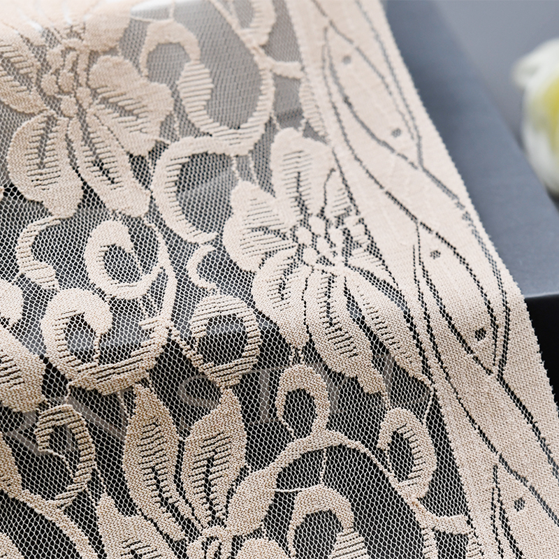 Professional Lace Manufacturer High Quality 22cm Stretch White Floral Lace Trim for Women 3126#