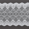 Professional Lace Manufacturer High Quality 18cm Stretch White Floral Lace Trim for Women 2207#