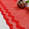 Professional Lace Manufacturer High Quality20cm Stretch White Floral Lace Trim for Women41029#
