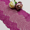 manufacturers supply 21.5cm wide warp knitted white lace underwear clothing accessories DIY wedding dress stretch lace 8182#