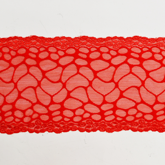 Elegant Mesh Elastic Lace Trim 16cm Spandex Lace Fabric Elastic Lace Women's Dress Underwear Bra 6514#