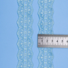 High Quality Stretch Nylon Lace Trim 3.5cm Nylon Lace Fabric Nylon Spandex Lace for Bra And Underwear Wedding Decoration 6708#