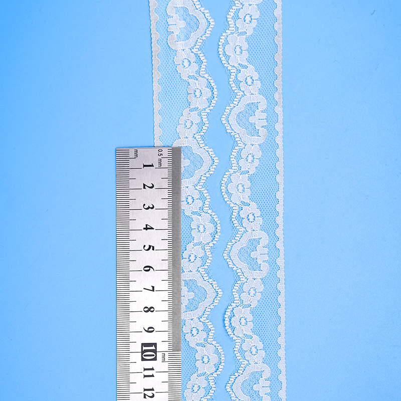 Nylon Elastic 3cm Floral Lace Decoration Wedding Decoration Clothing Lace 1813#