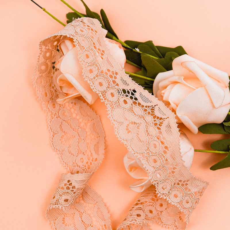 3.5CM Skirt Lace Women'S Small Hem Underwear Accessories Nylon Elastic Lace 106038#