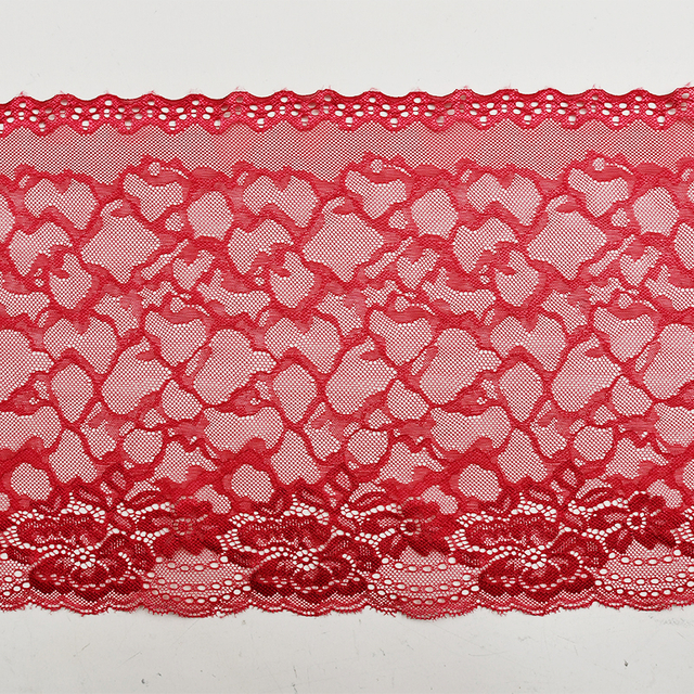 22.5cm Beautiful Lace Stretch Floral Lingerie Headband Elastic Diy Lace 41024#