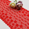 manufacturers supply 20.5cm wide warp knitted white lace underwear clothing accessories DIY wedding dress stretch lace 9027#
