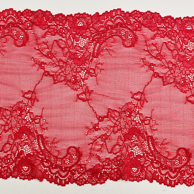 23cm Beautiful Lace Stretch Floral Lingerie Headband Elastic Diy Lace 8280-1#